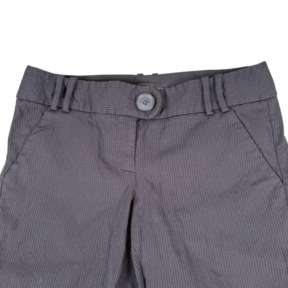 The Limited Womens Shorts Sz 2 Brown Ribbed Y2K Spring Summer Earthcore Neutral - Picture 2 of 6